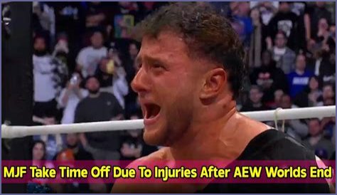 MJF Expected To Take Time Off Due To Injuries After AEW Worlds End